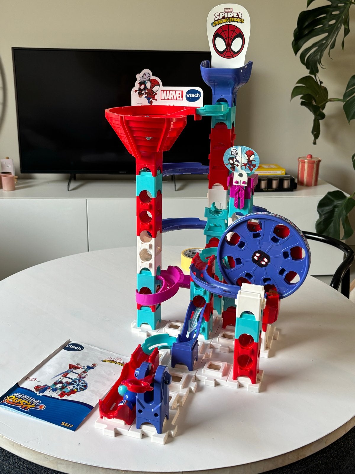 VTech Spidey knikkerbaan, Ophalen, Zo goed als nieuw, Jongen of Meisje