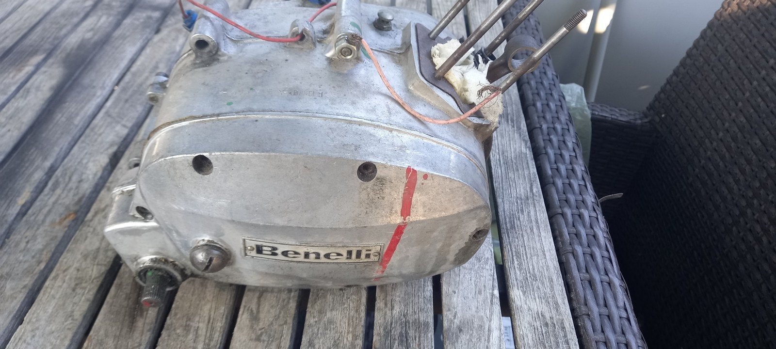 benelli oldtimer bromfiets blok, Ophalen of Verzenden, Gebruikt, Blok, Overige merken