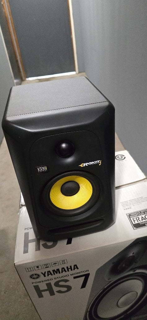 2x KRK Rokit 5 G2 actieve studiomonitoren – nette set