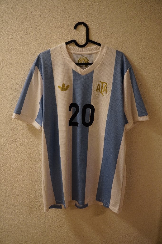 Argentinie Thuisshirt 2024/25 50th Anniversary Mac Allister, Maat L, Ophalen of Verzenden, Nieuw, Shirt