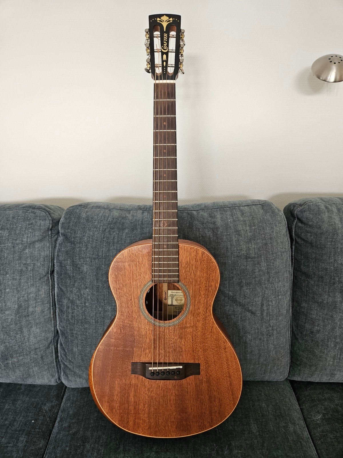 Crafter Mino/Alm reisgitaar 3/4, Muziek en Instrumenten, Ophalen of Verzenden, Zo goed als nieuw, Western- of Steelstringgitaar