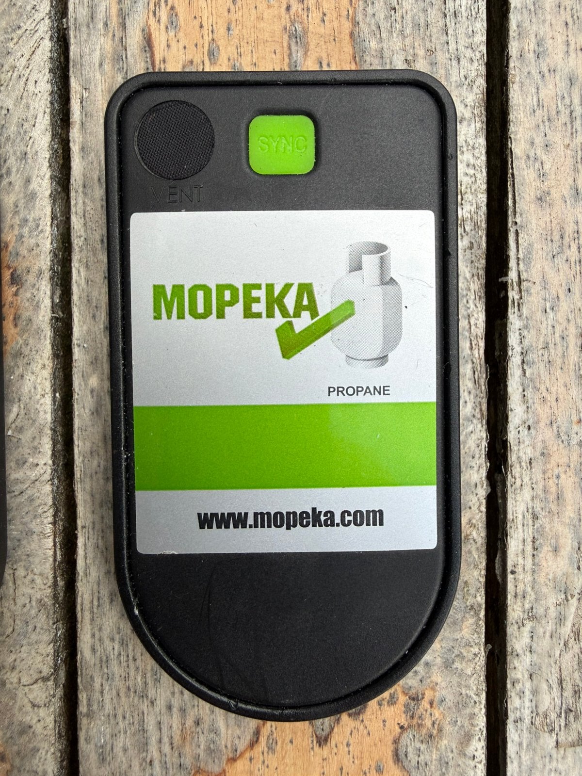 Mopeka gasfles indicator bluetooth voor staal en aluminium, Caravans en Kamperen, Ophalen, Zo goed als nieuw
