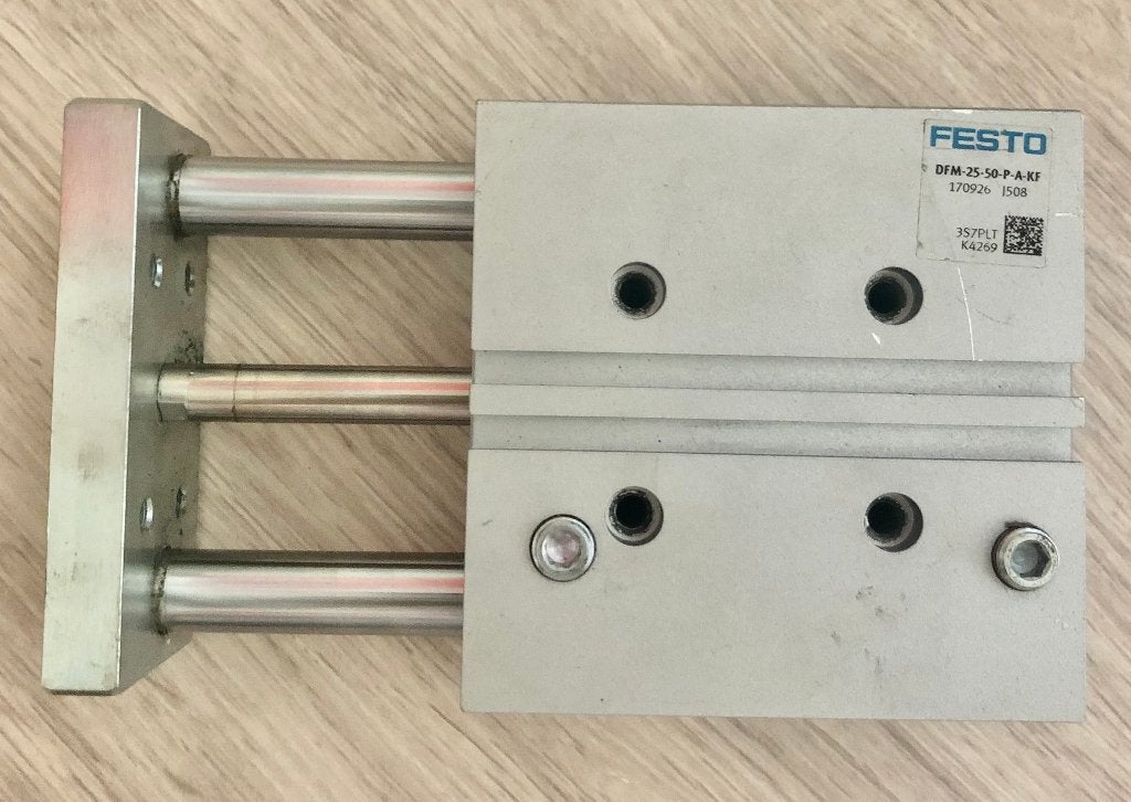 FESTO - Geleide cilinder - DFM-25-50-P-A-KF - 170926, Ophalen of Verzenden, Zo goed als nieuw