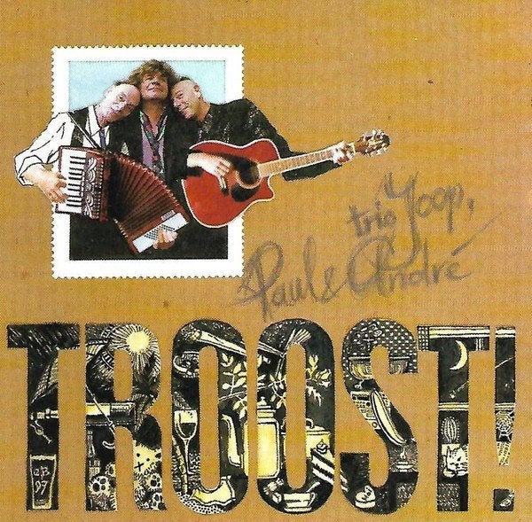Trio Joop Paul & André - Troost! - groningen dialect, Cd's en Dvd's, Cd's | Nederlandstalig, Zo goed als nieuw, Streekmuziek, Ophalen of Verzenden