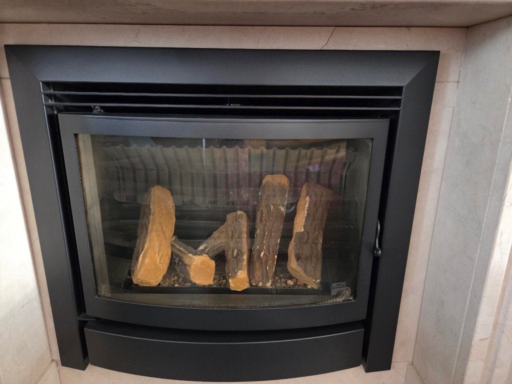 Inbouw Gaskachel haard Wellstraler K98, Huis en Inrichting, Haarden, Ophalen, Gebruikt, Inbouwhaard, Gashaard