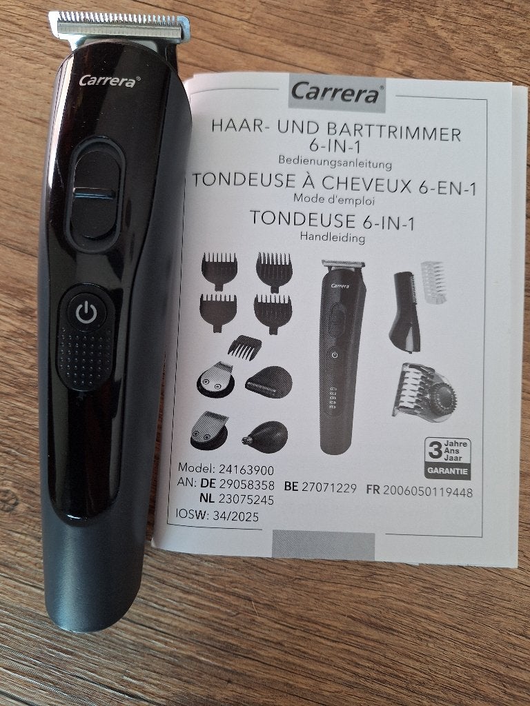 baardtrimmer, Ophalen of Verzenden, Zo goed als nieuw, Tondeuse