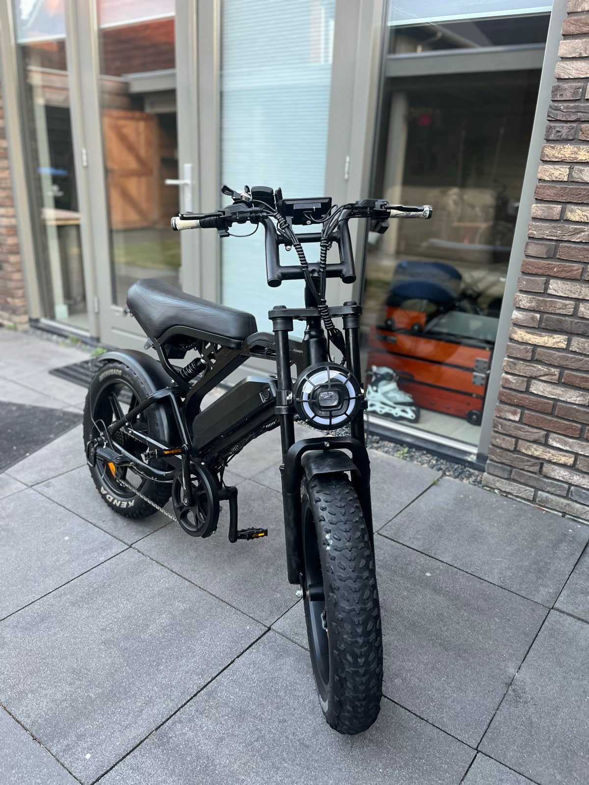 Fatbike v20 pro met nieuwe trappers en gashendel, Zo goed als nieuw, 51 tot 55 cm, 50 km per accu of meer, Ophalen