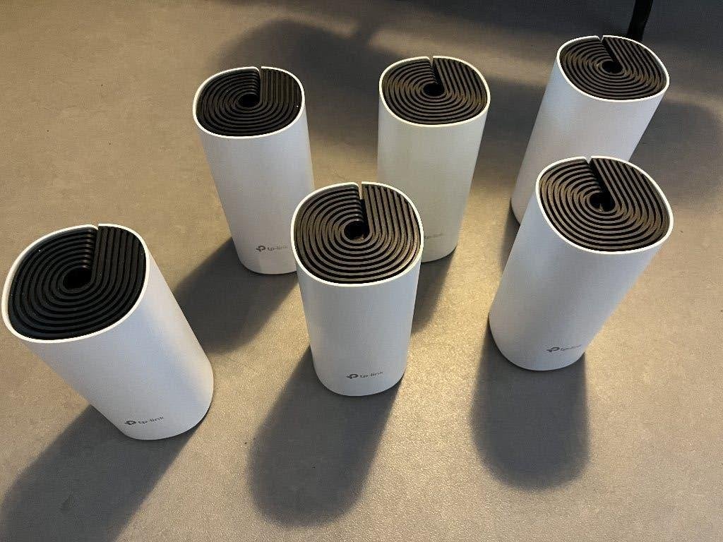 TP link deco M4 (set van 6) mesh wifi, Ophalen of Verzenden, Zo goed als nieuw, TP-Link Deco