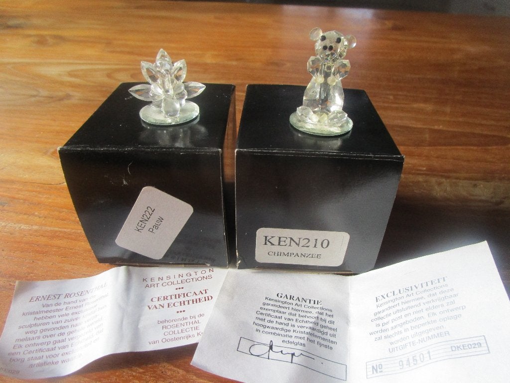 Kristallen diertjes - Kensington Art Collectie, Ophalen of Verzenden