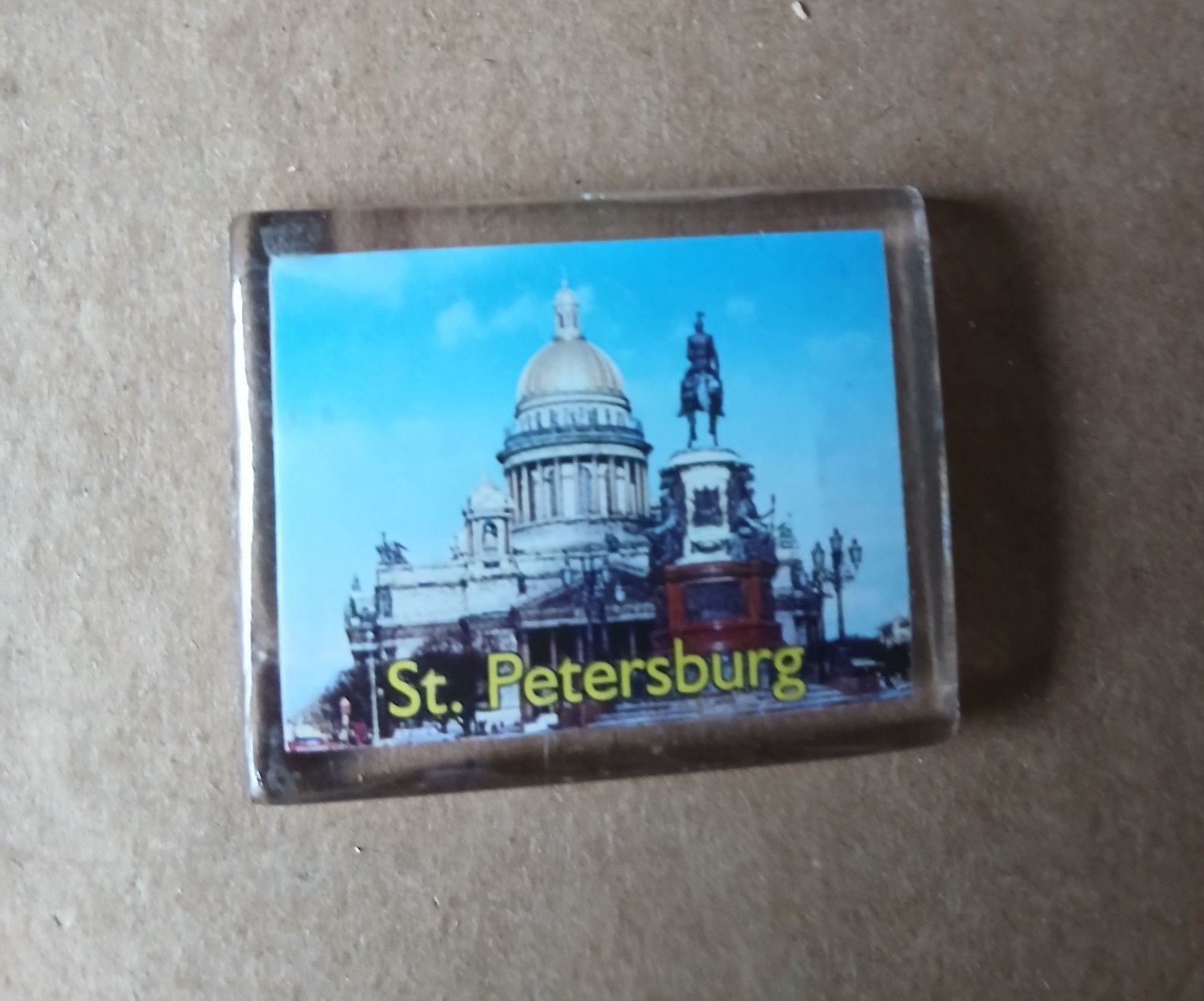 Koelkastmagneet St. Petersburg, Ophalen of Verzenden, Gebruikt