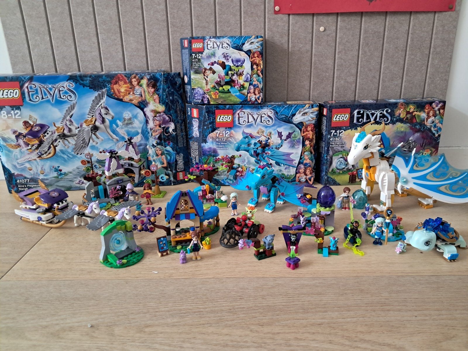 lego elves 6 setjes, Gebruikt, Overige thema's, Lego, Ophalen of Verzenden