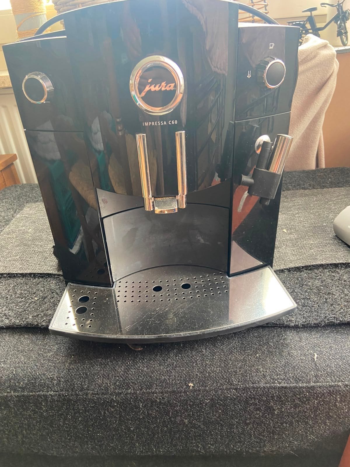Jura Impressa C60 Koffiemachine - moet gereinigd worden, Ophalen, Gebruikt, Koffiemachine, Koffiebonen