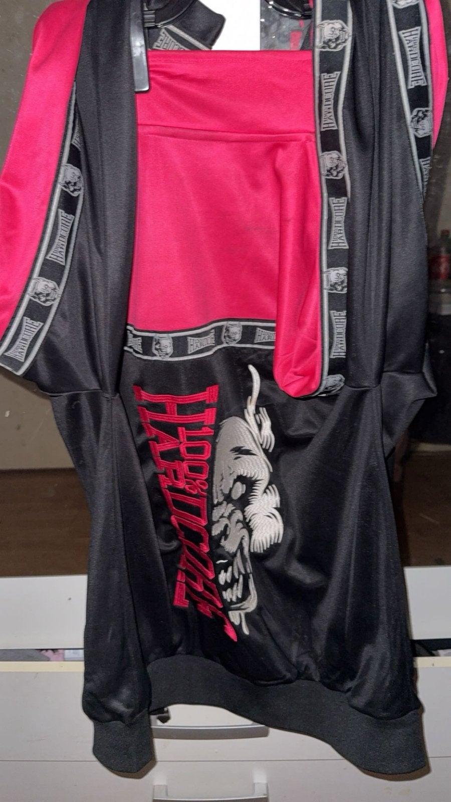 100% hardcore vest XL, Ophalen of Verzenden, Zo goed als nieuw, Maat 56/58 (XL), Roze