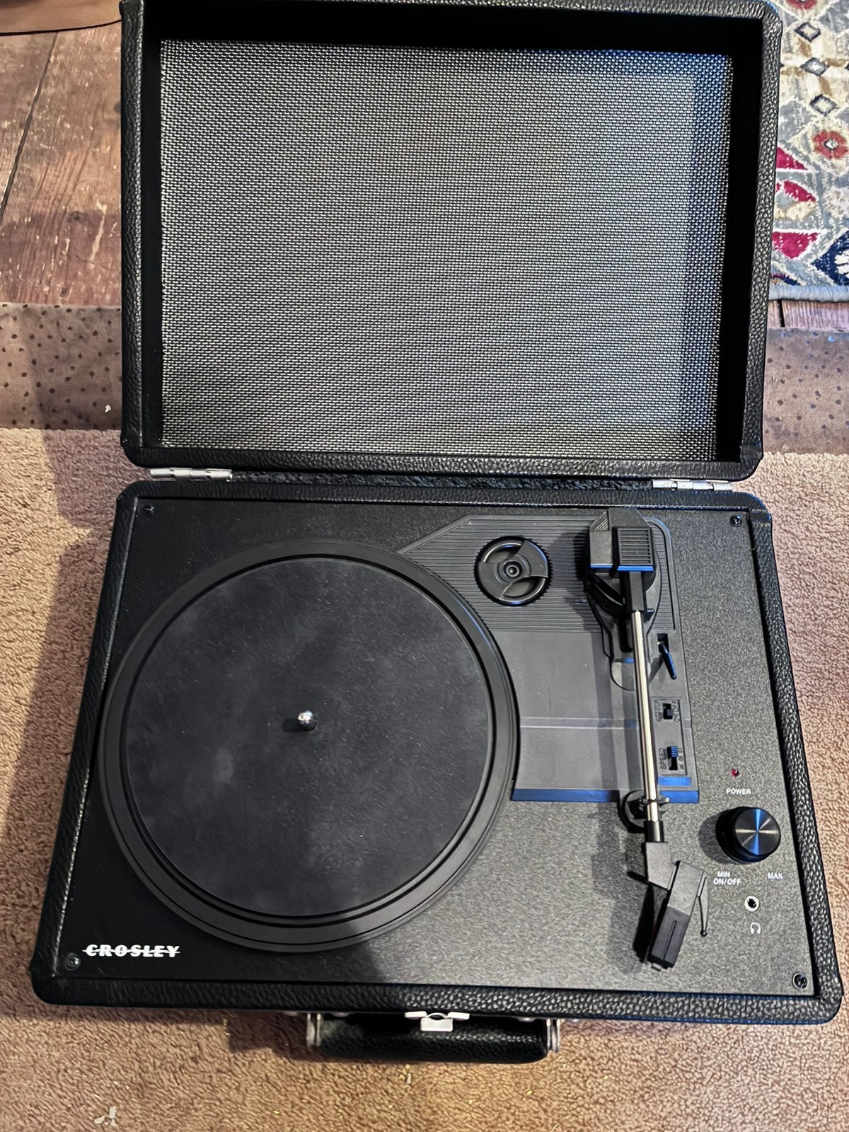 Crosley vintage platenspeler in koffer, Ophalen, Zo goed als nieuw, Overige merken