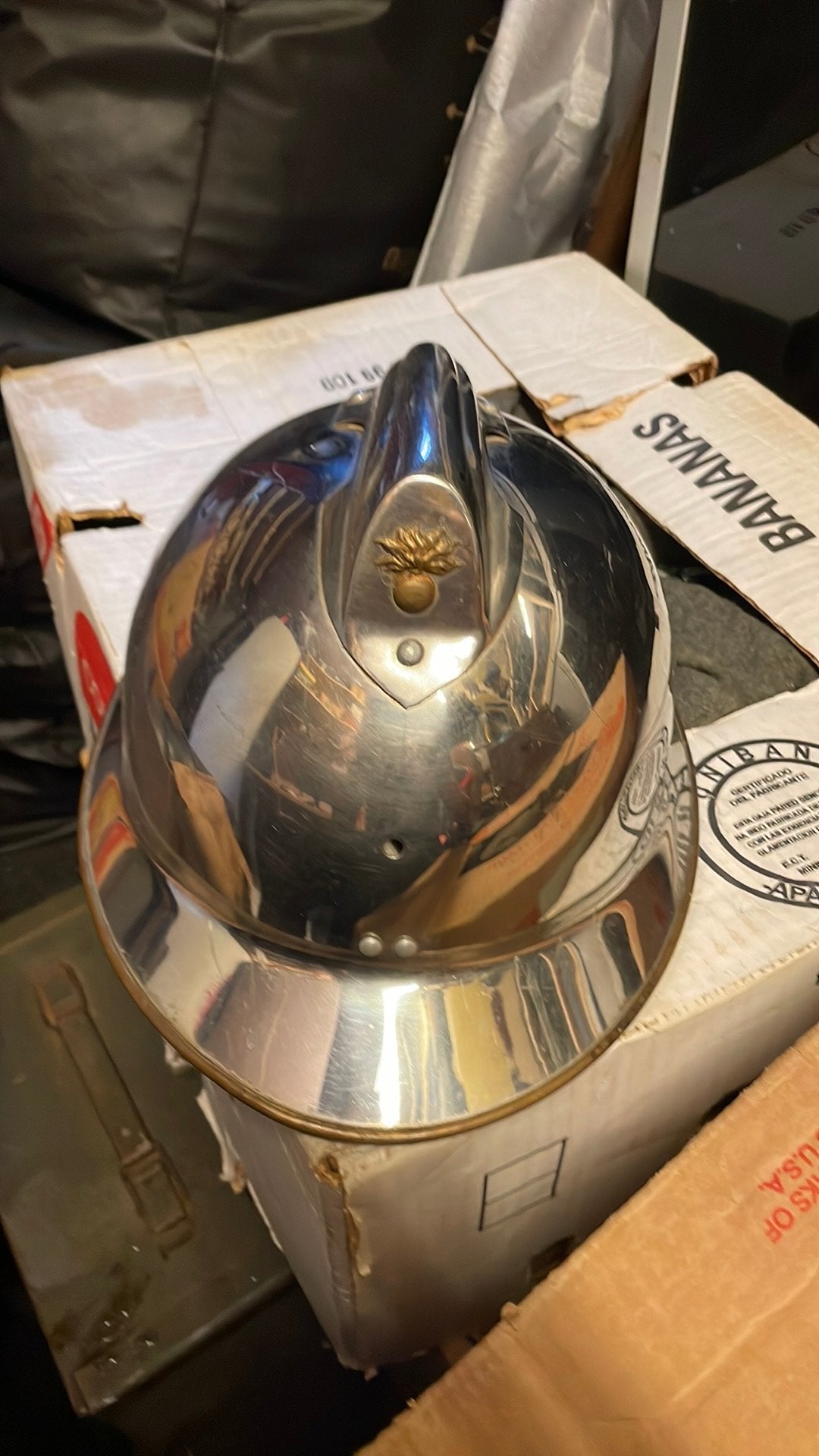 Franse helm, Ophalen of Verzenden, Overige gebieden, Helm of Baret