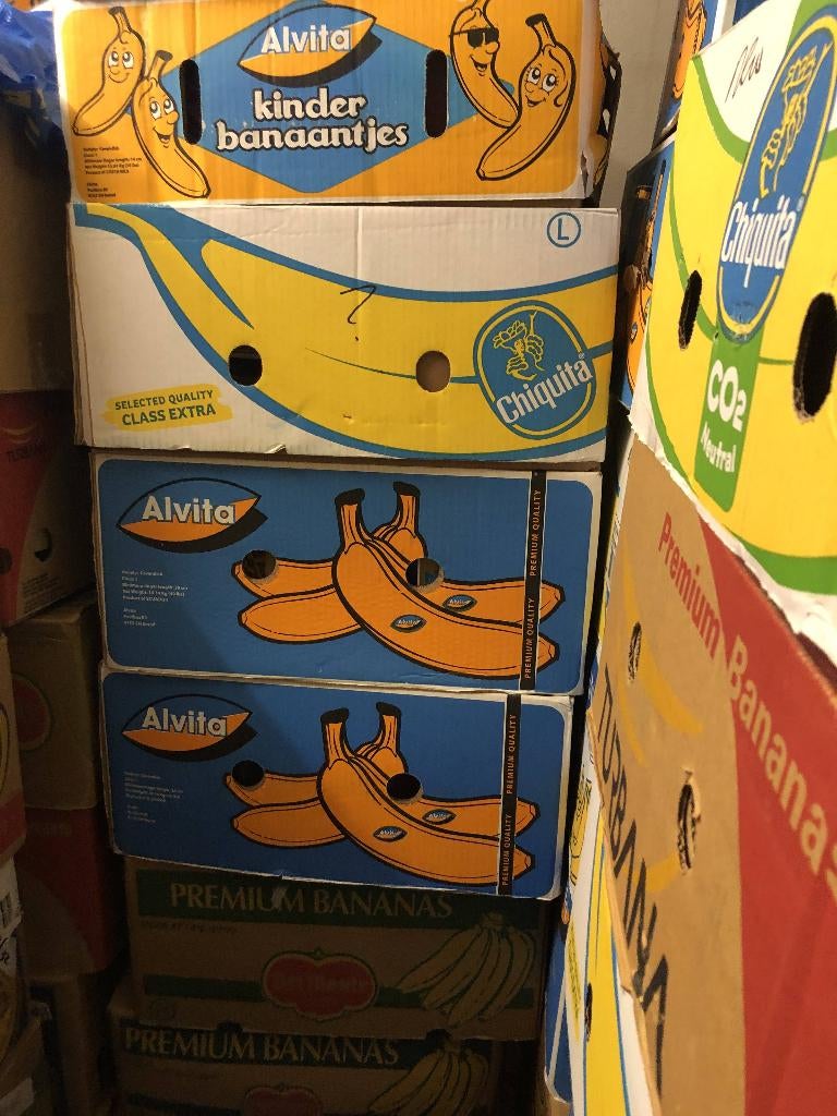 Gratis bananendozen met tweedehands boeken, Boeken, Ophalen, Gelezen