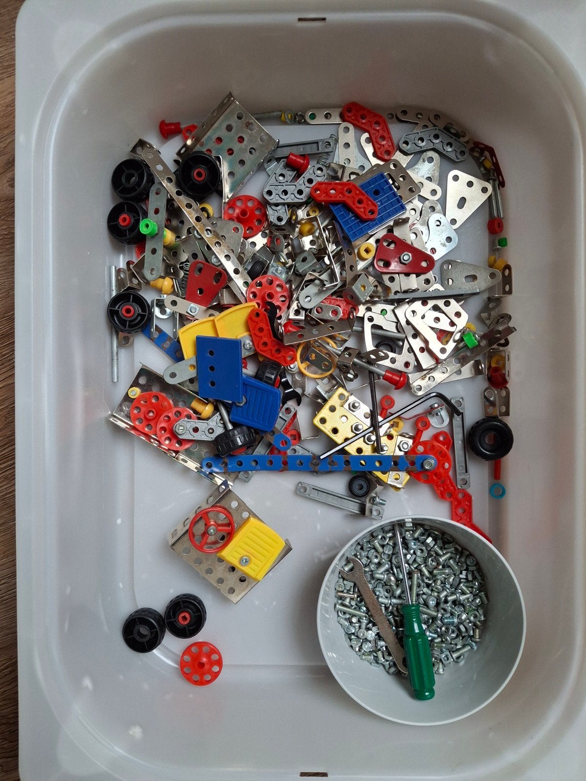 Meccano bouwdozen met instructieboekjes, Kinderen en Baby's, Speelgoed | Bouwstenen, Ophalen of Verzenden