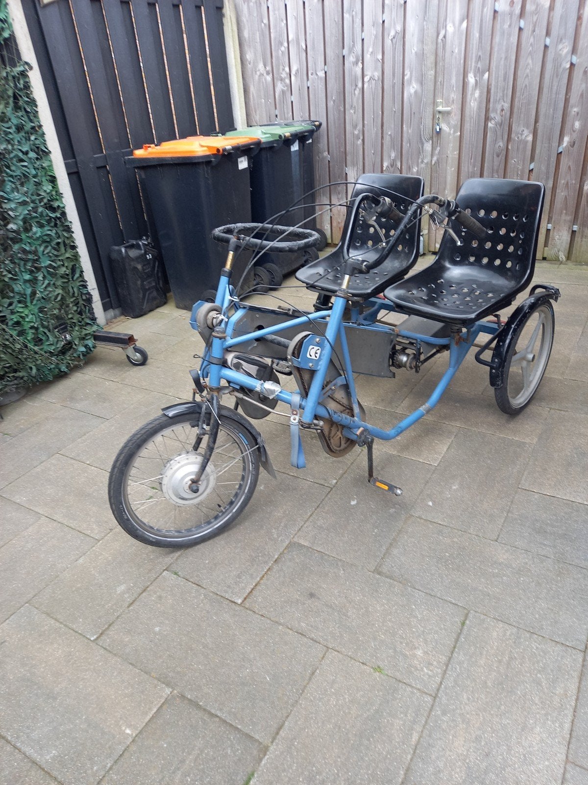 Duofiets duo fiets, Ophalen, Gebruikt