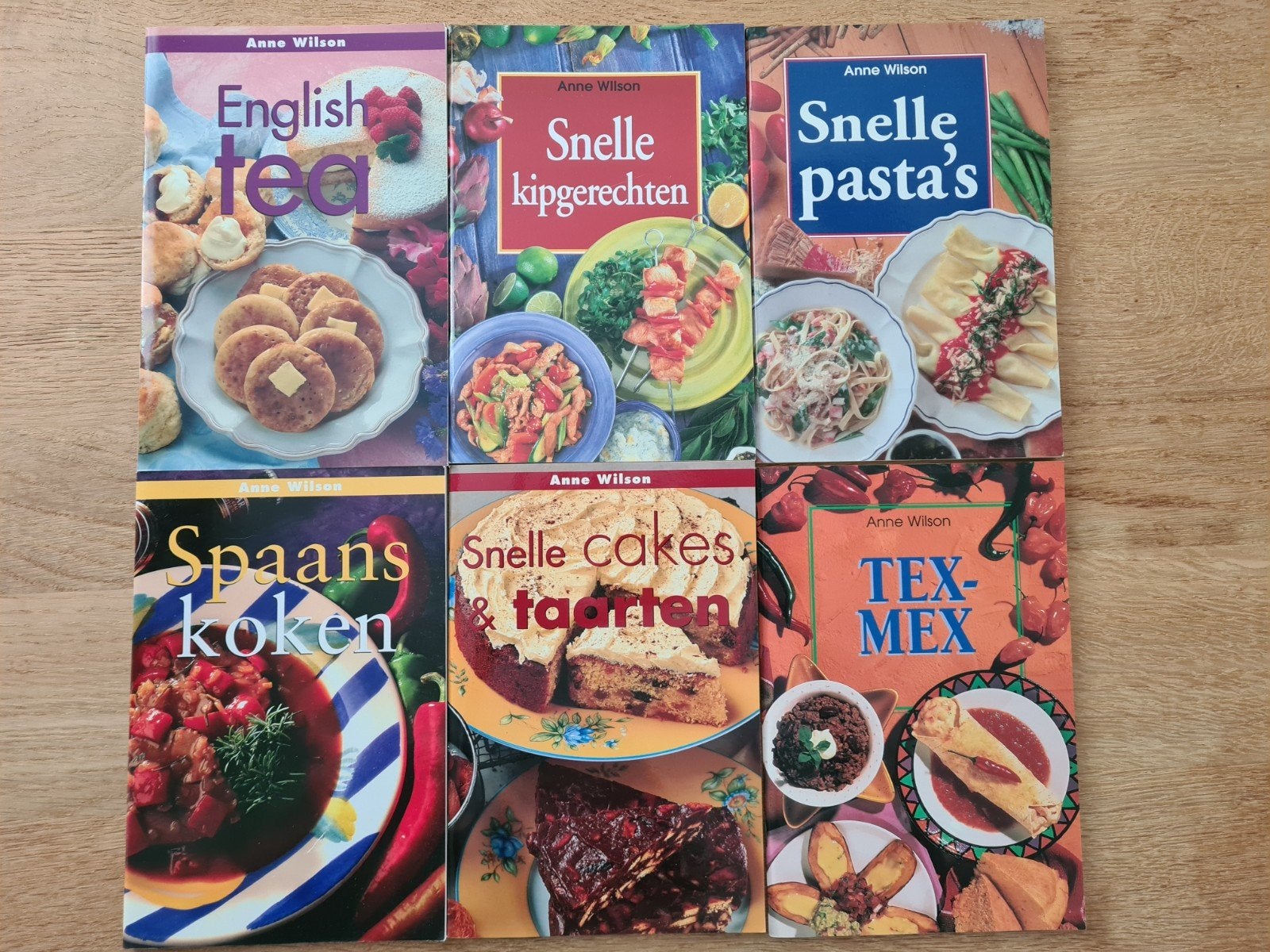 Anne Wilson receptenboekjes - 6 stuks, Boeken, Ophalen of Verzenden, Zo goed als nieuw
