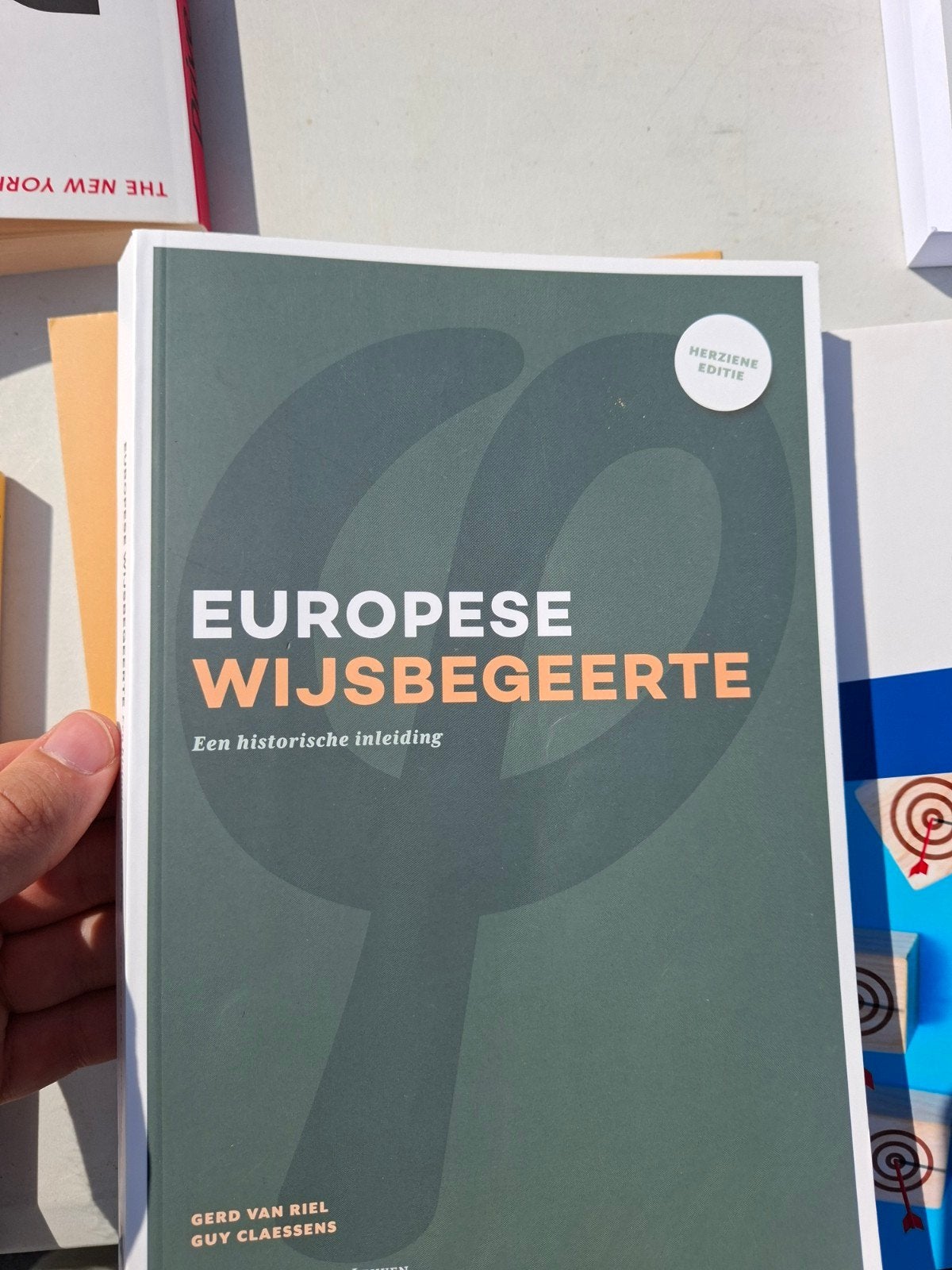 Europese wijsbegeerte KU Leuven rechten ISBN: 9789462704206, Nieuw, Ophalen of Verzenden, Algemeen, Gerd Van Riel; Guy Claessens