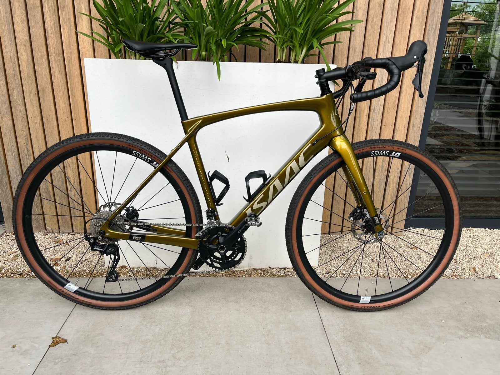 Gravelbike | Isaac Torus Xplore | Emerald Green, Fietsen en Brommers, Fietsen | Racefietsen, Overige merken, 28 inch, Carbon, Heren