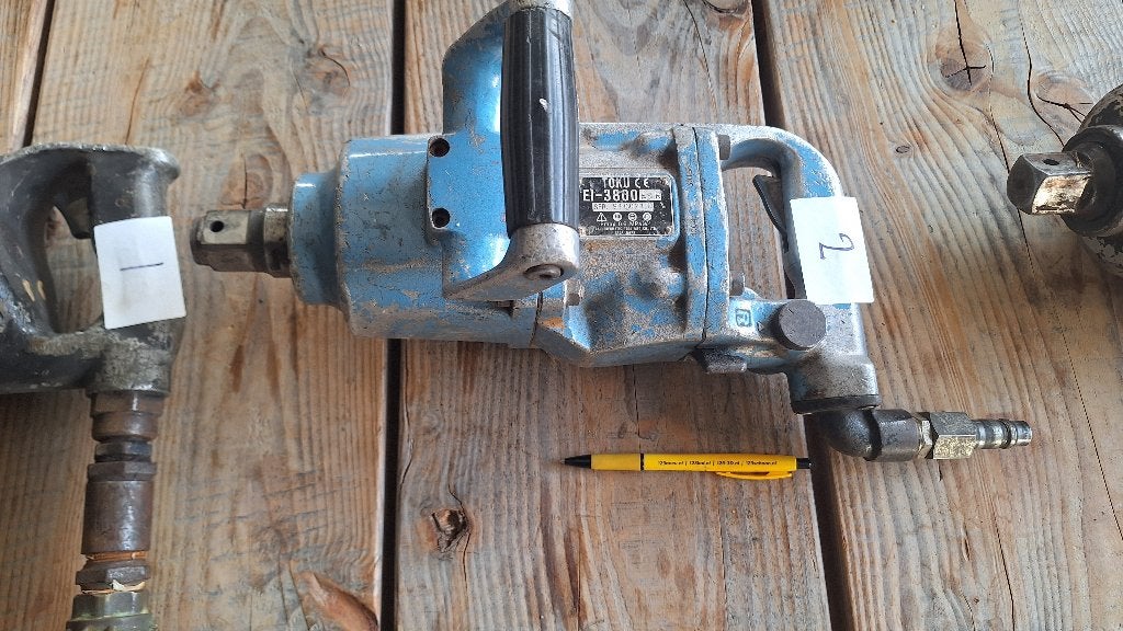 3x Zware Pneumatische Slagmoersleutels Duims 1", ., Ophalen of Verzenden, Zo goed als nieuw, .