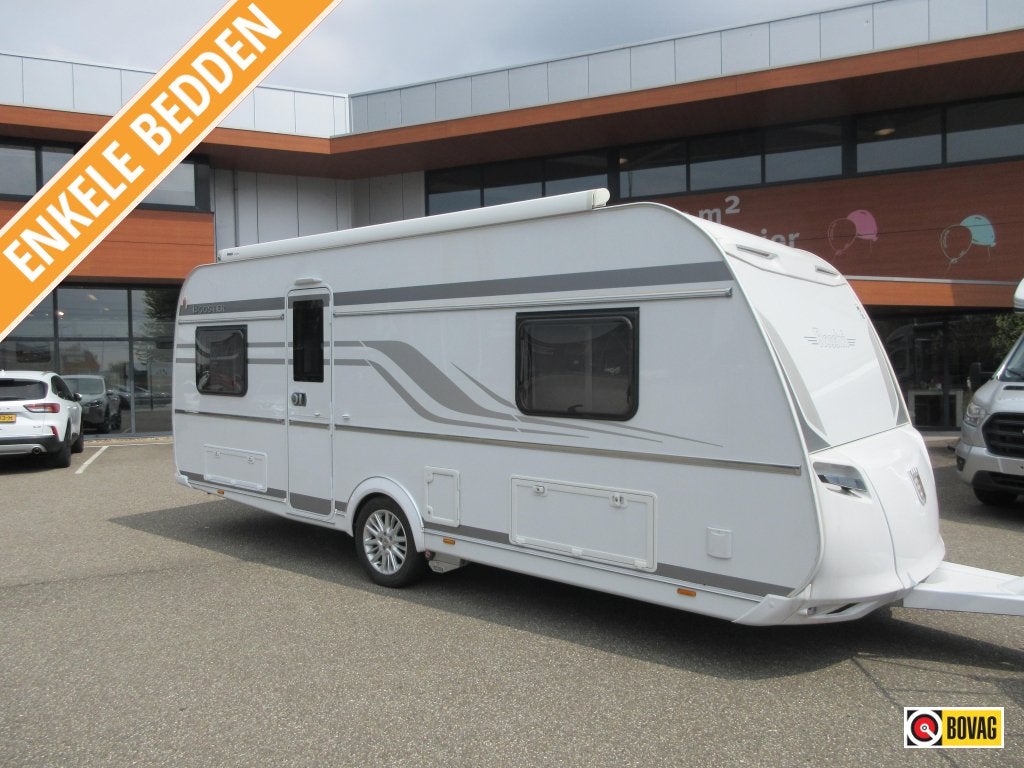 Tabbert Rossini Booster 540 E MET MOVER EN VASTE LUIFEL, Caravans en Kamperen, Rondzit, Tabbert, Overige typen, Tot en met 4