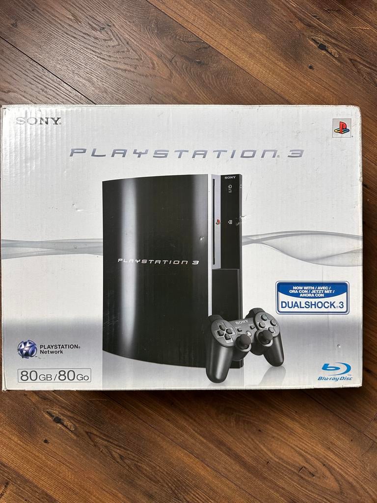 PlayStation 3 80GB met 5 games en headset, Gebruikt, Vanaf 18 jaar, Shooter, Eén computer