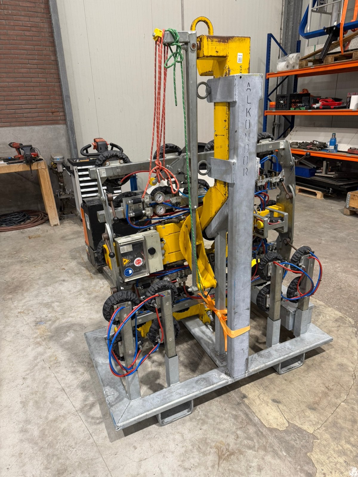 Pannkoke glaszuiger, Ophalen, Gebruikt, Elektromotor
