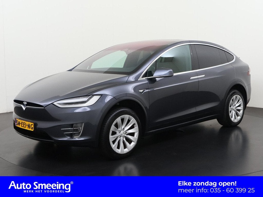Tesla Model X Long Range 7 Persoons | Zondag Open!, Auto's, Gebruikt, 100 kWh, 2433 kg, 7 stoelen