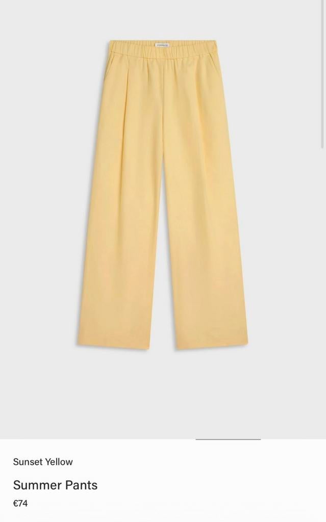 Merrachi Summer Pants Sunset Yellow, Geel, Maat 42/44 (L), Nieuw, Ophalen of Verzenden