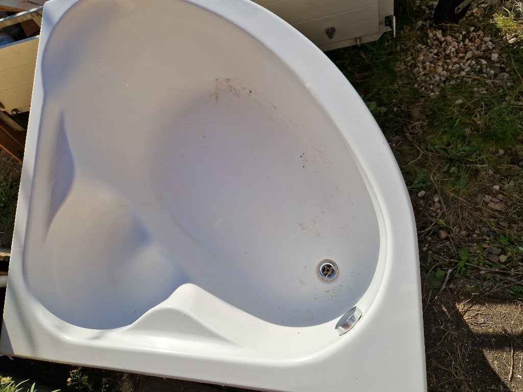 Hoekbad, Ophalen, Gebruikt, Bad