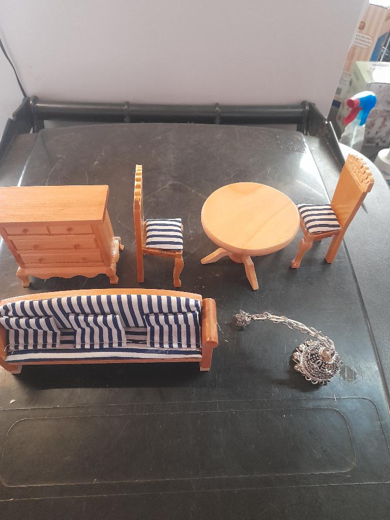 Poppenhuis meubels, Verzenden, Zo goed als nieuw, Poppenhuis
