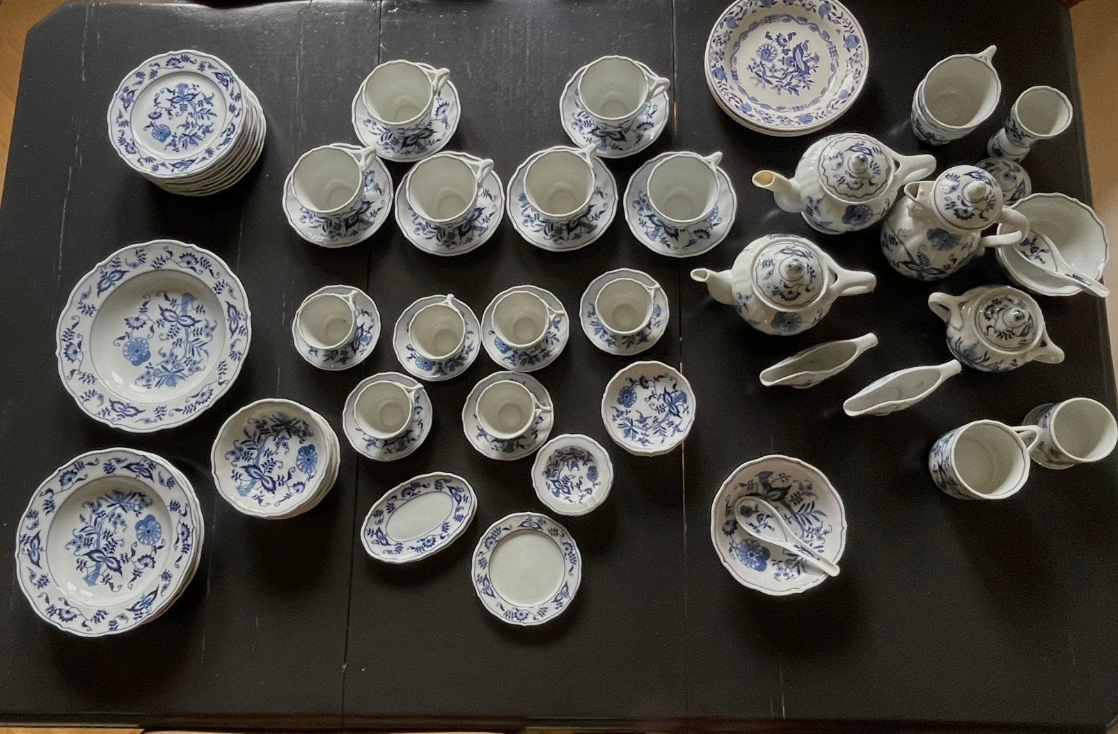Blue Danube servies, Ophalen, Zo goed als nieuw, Overige stijlen, Porselein