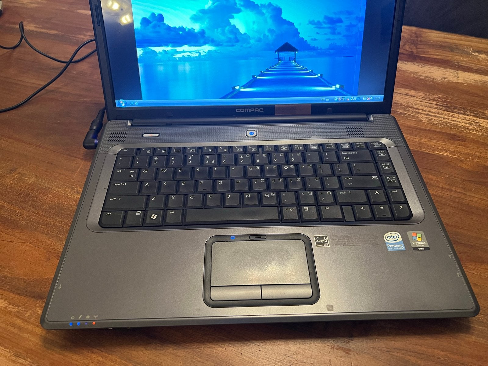 Compaq Presario C700 Laptop - Retro Windows Vista, Gebruikt, HDD, Minder dan 4 GB, Minder dan 2 Ghz