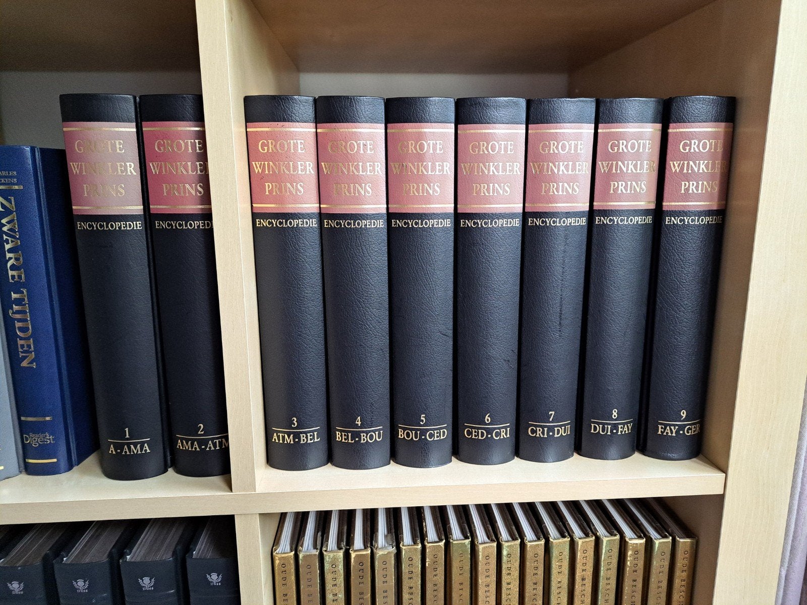 Grote Winkler Prins 9e editie 26 delen, Boeken, Ophalen, Complete serie, Zo goed als nieuw, Algemeen