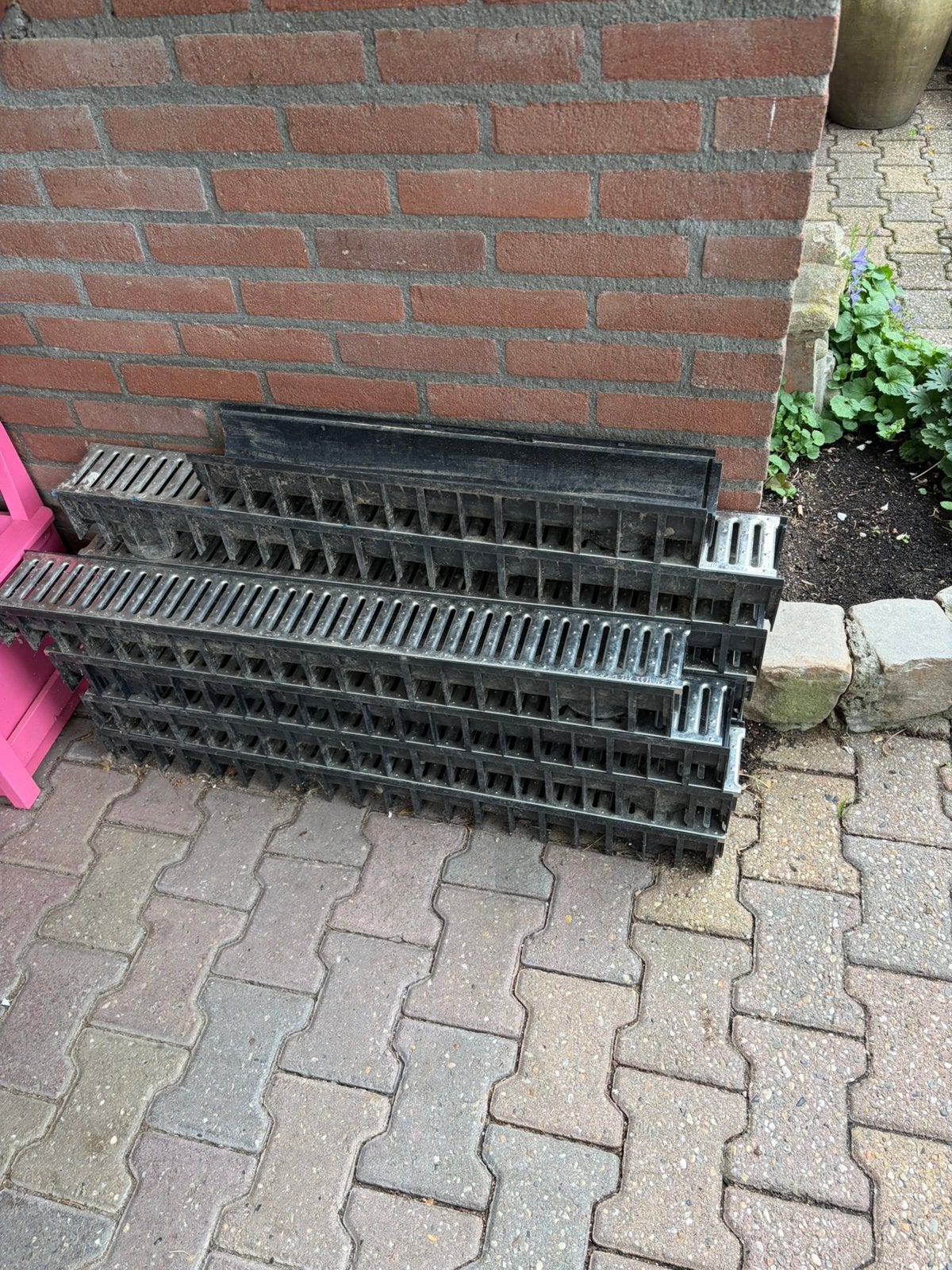 Afvoergoten, Ophalen, Gebruikt, Overige metalen
