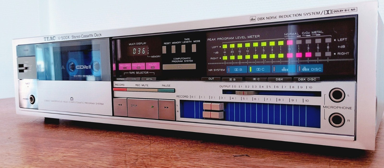 TEAC V-500x cassettedeck., Ophalen, Overige merken