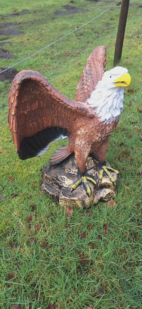 Pracht en groot kunststof beeld van een Arend, Bird, Eagle., Verzamelen, Ophalen, Nieuw, Dier