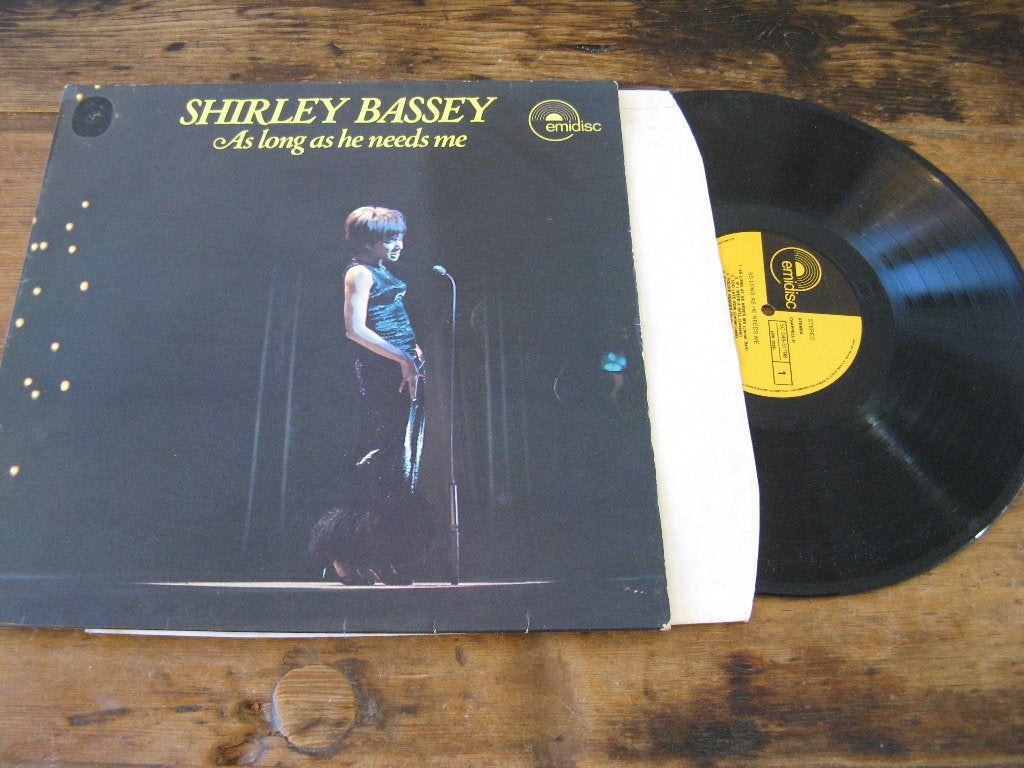 LP Shirley Bassey As long, Ophalen, LP