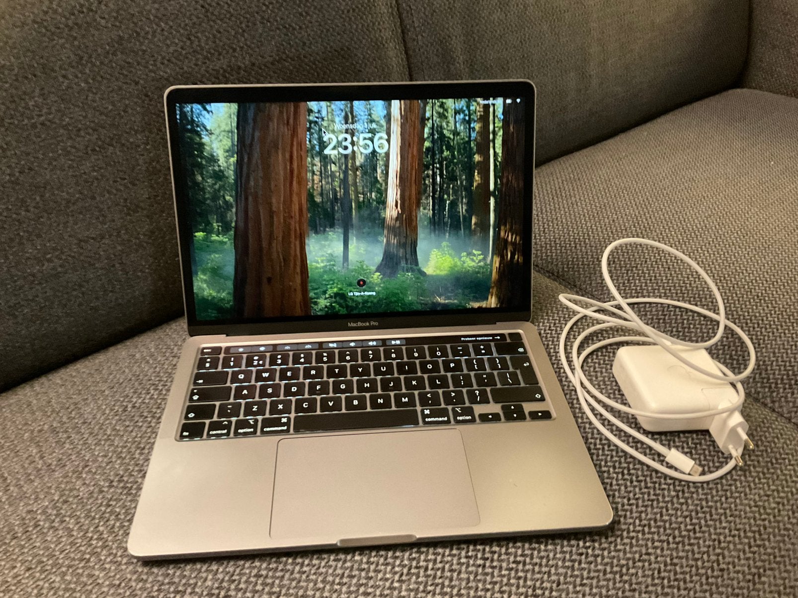 Macbook Pro 13 inch i7, 1Tb SSD, 16Gb.Touch Bar, MacBook Pro, 1 TB of meer, Gebruikt, Qwerty