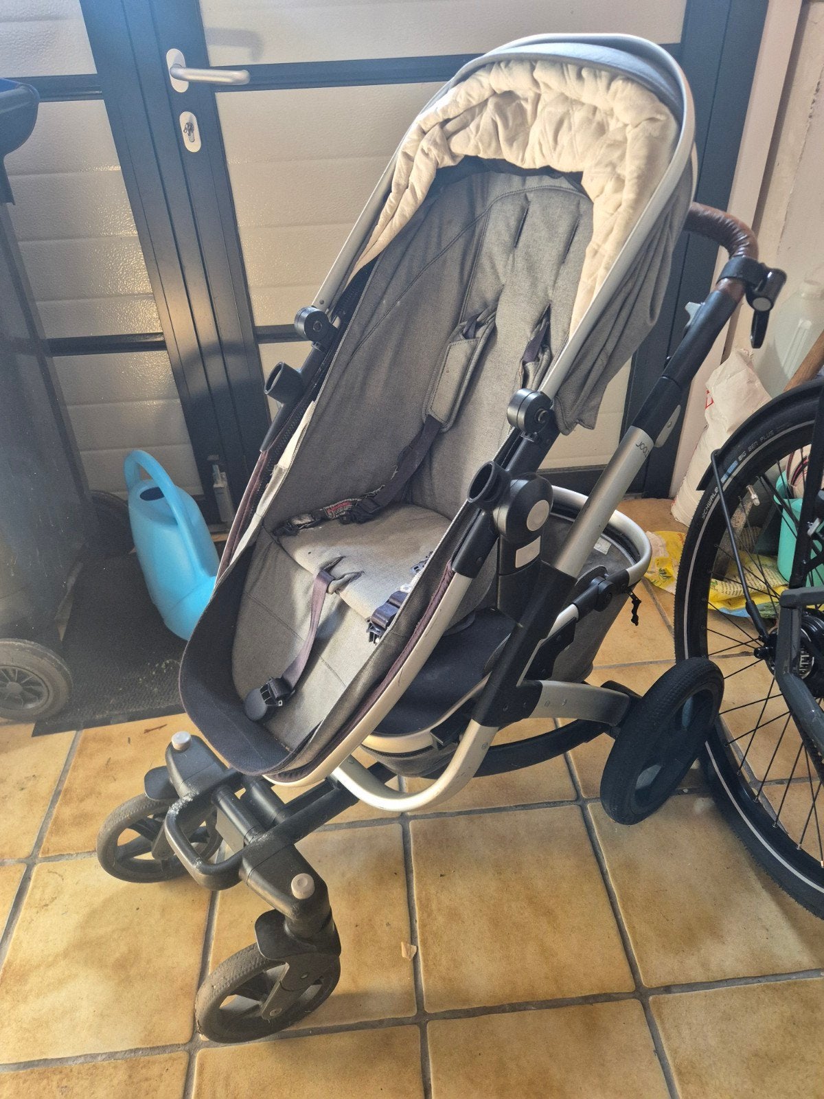 Joolz Day kinderwagen met reiswieg en voetenzak, Ophalen of Verzenden, Overige merken, Met reiswieg