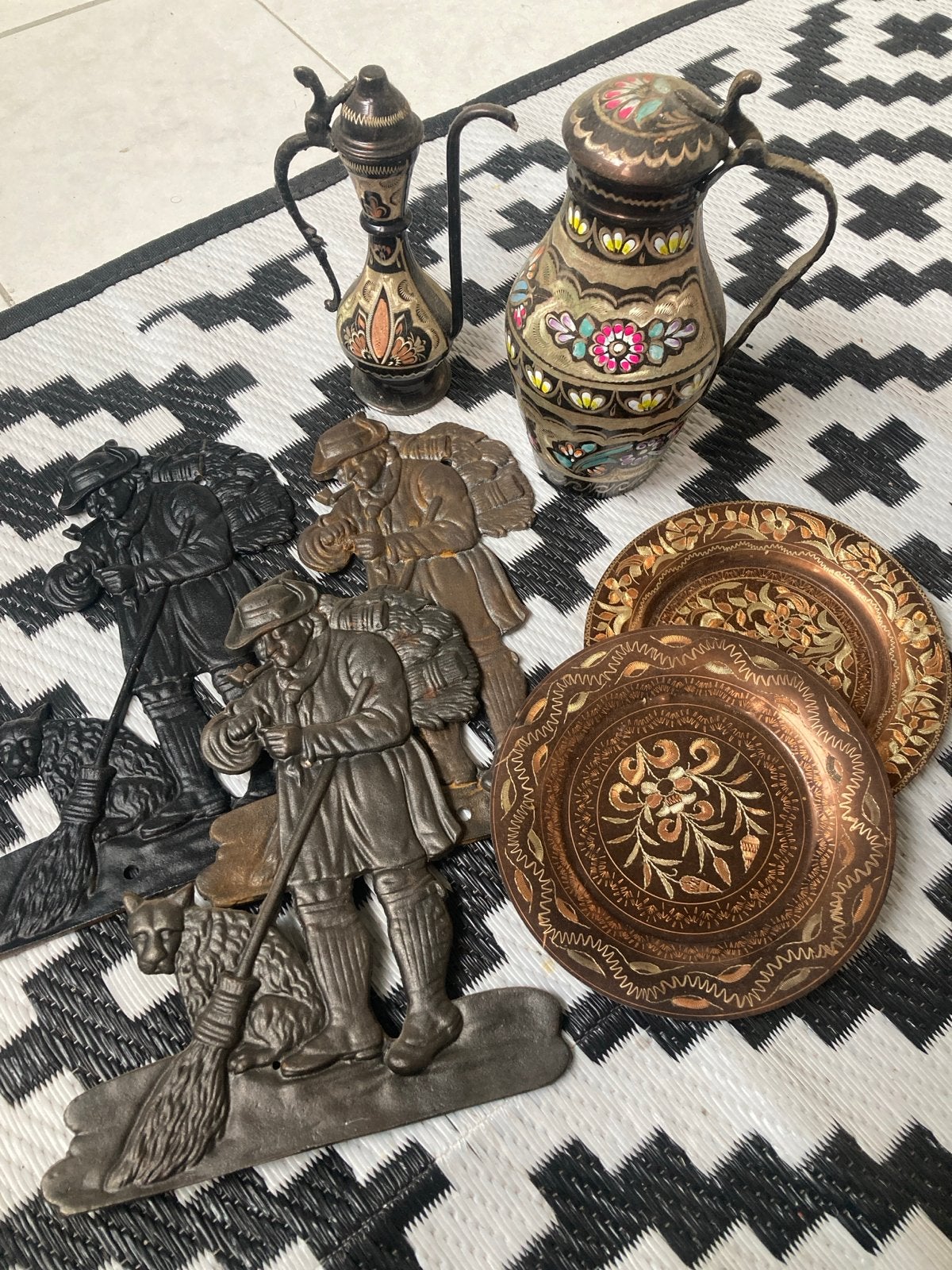ijzeren en koperen items, Antiek en Kunst, Ophalen, Koper