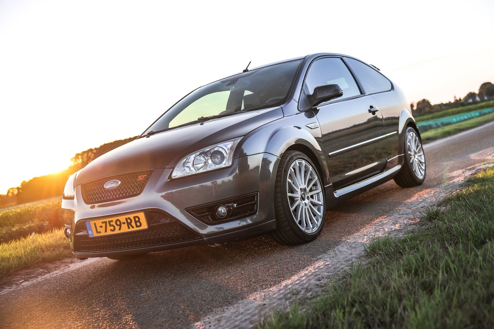 Ford Focus ST (mk2) 2.5-V20 280pk met rs velgen, Auto's, Focus, Stof, 2521 cc, Handgeschakeld