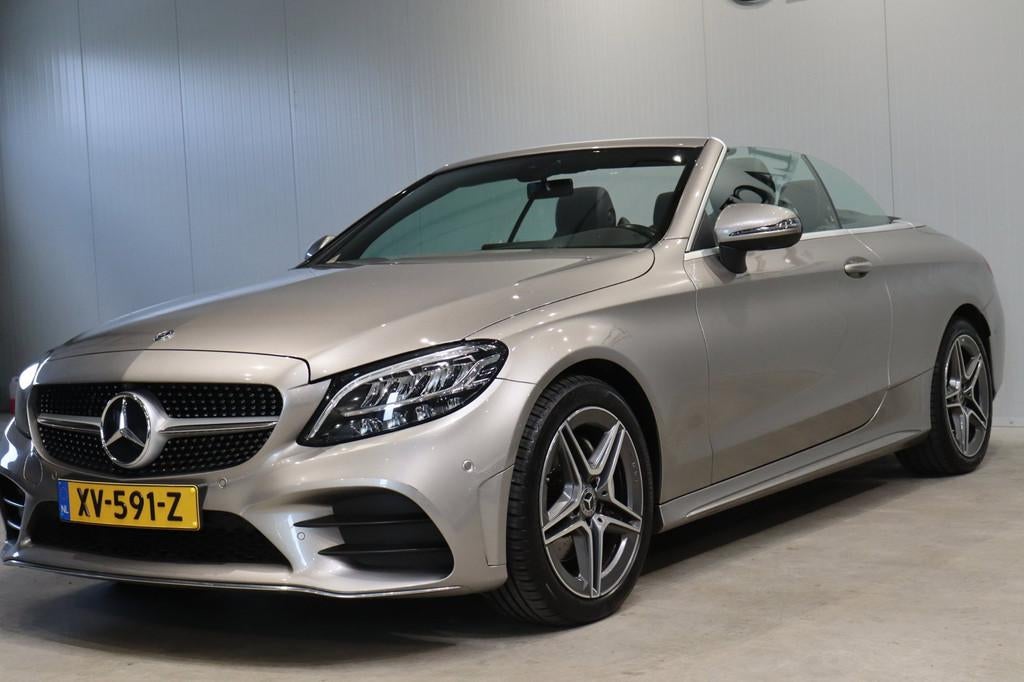 Mercedes-Benz C-klasse Cabrio AMG line-Aircap-Airscraf-Burme, 1800 kg, Cabriolet, Bedrijf, 84 €/maand