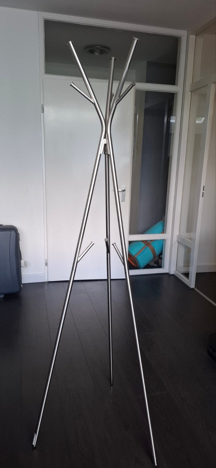 Ikea Kapstok RVS, Ophalen, Zo goed als nieuw, Metaal, Staande kapstok
