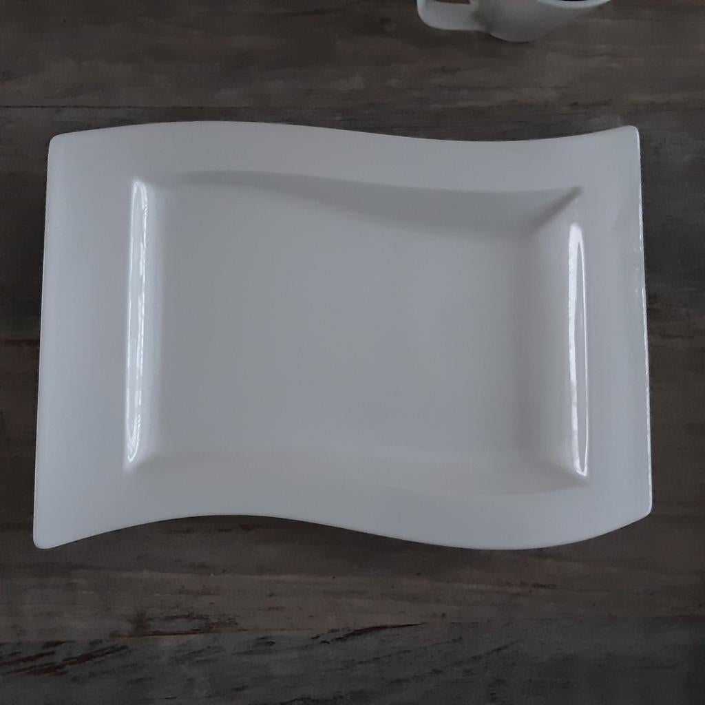 Villeroy & Boch NewWave schaal/ gourmetbord 33x24cm, Huis en Inrichting, Keuken | Servies, Ophalen, Overige stijlen, Porselein