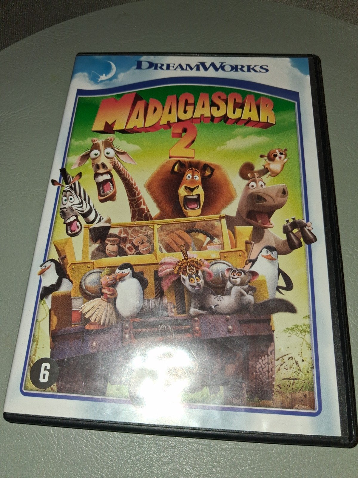Madagascar 2 DVD - Familie avontuur voor jong en oud, Inclusief doosje, Animatie, Nederlands, Ophalen of Verzenden