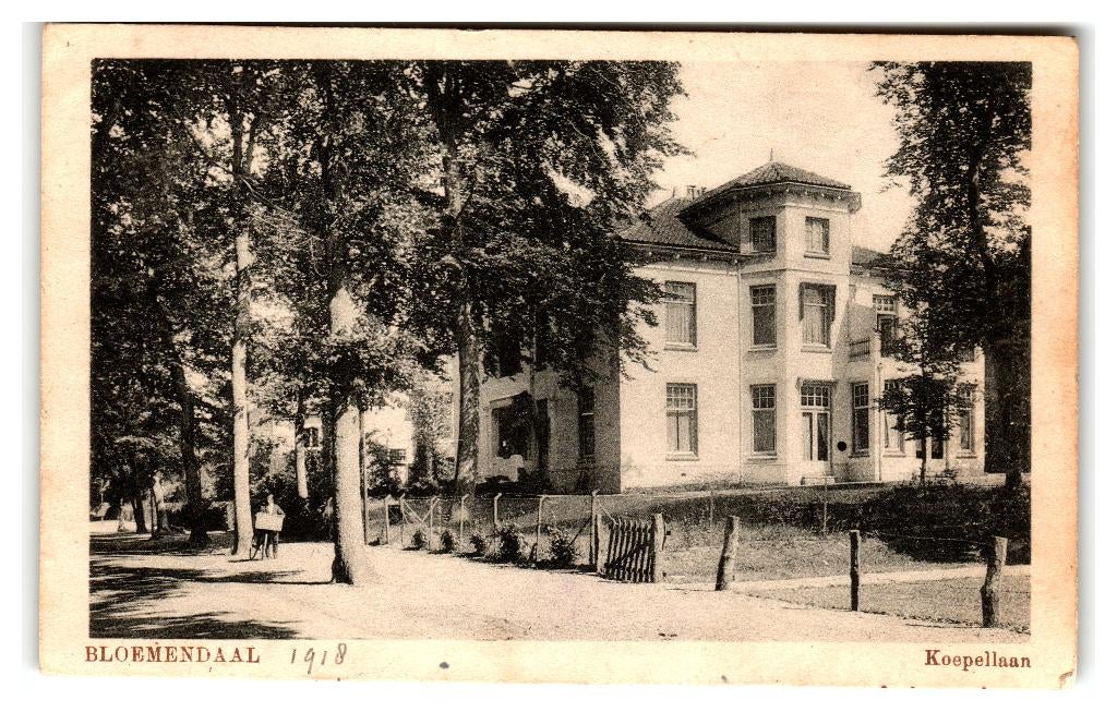 Bloemendaal, Koepellaan, Verzenden, Voor 1920, Gelopen, Noord-Holland