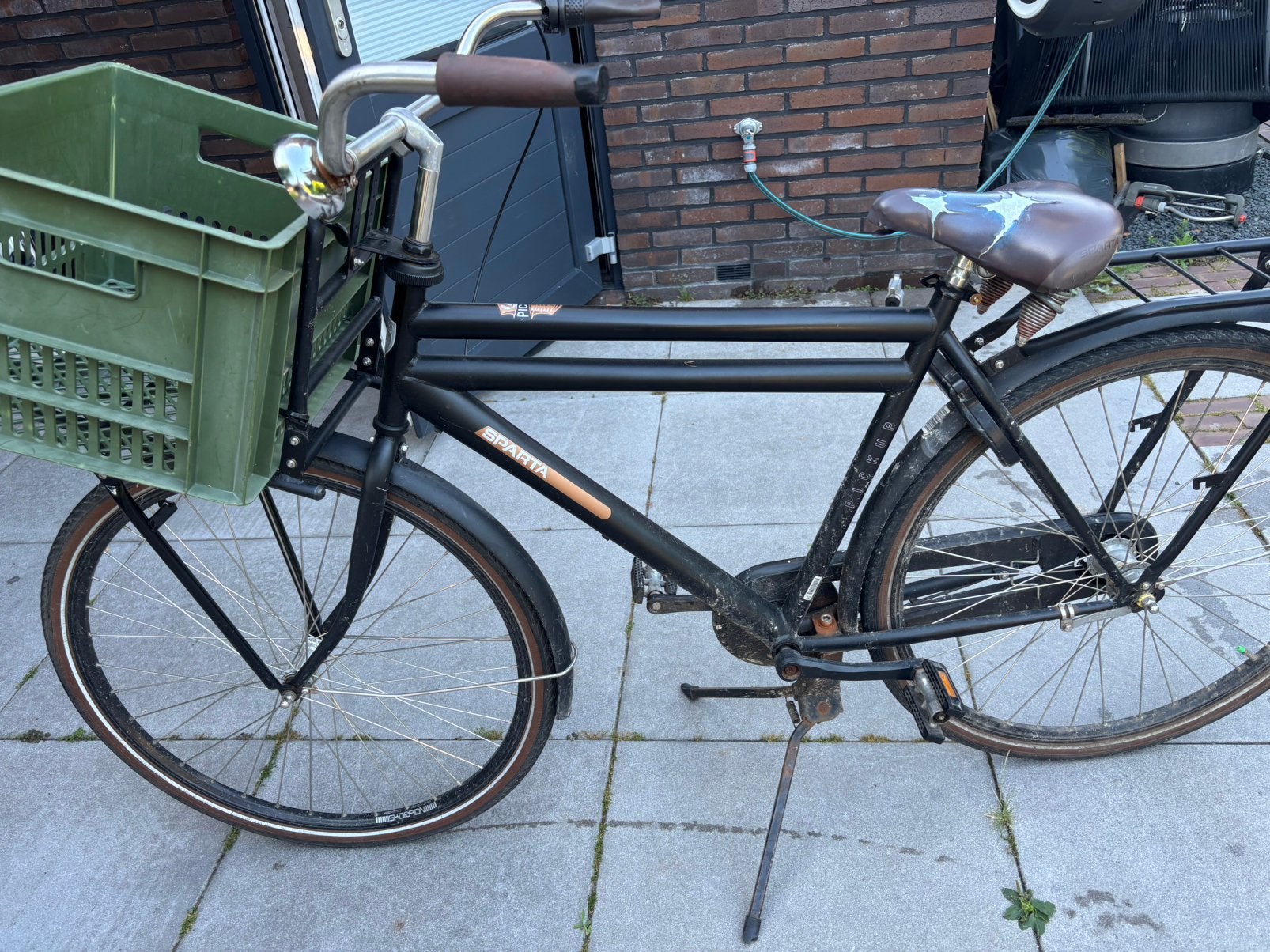 28 inch Sparta pickup jongensfiets, Ophalen, Terugtraprem, Sparta, Gebruikt